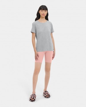 Grey Ugg Uma Women Tops | 347129-FJB