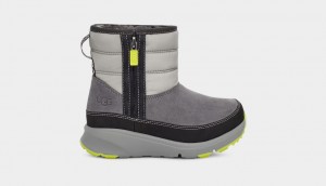 Grey / Multicolor Ugg Truckee Weather Kids' Boots | 017458-RYK