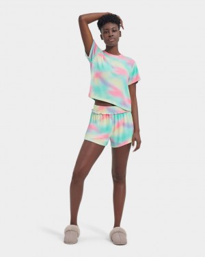 Multicolor Ugg Aniyah Set Women Sleepwear | 283964-FNG