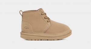 Mustard Ugg Neumel II Kids' Boots | 503678-JZR