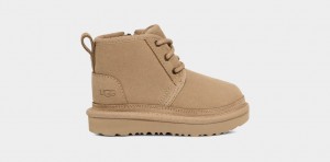 Mustard Ugg Neumel II Kids' Boots | 603481-UOK