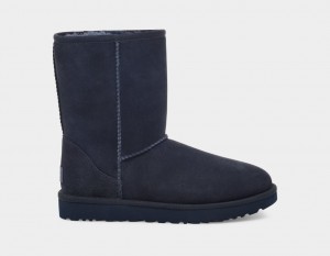 Navy Ugg Classic II Women Boots | 570946-SPE