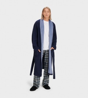 Navy Ugg Robinson Men Sleepwear | 137685-XAV