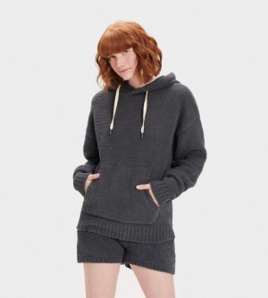 Obsidian Ugg Asala Women Hoodie | 509714-ETG