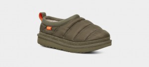 Olive Ugg Tasman LTA Kids' Slippers | 429156-VPN