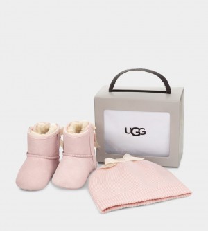 Pink Ugg Jesse Bow II Kids' Boots | 029743-SHB