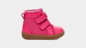 Pink Ugg Rennon II Kids' Sneakers | 643918-FYG