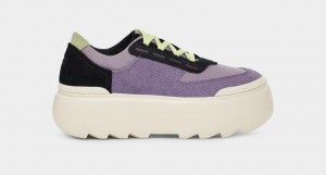 Purple Ugg Marin Mega Lace Women Sneakers | 159763-QLB