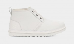 White Ugg Neumel Leather Men Boots | 132940-XQY