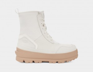 White Ugg The Lug Women Sneakers | 395167-LDZ