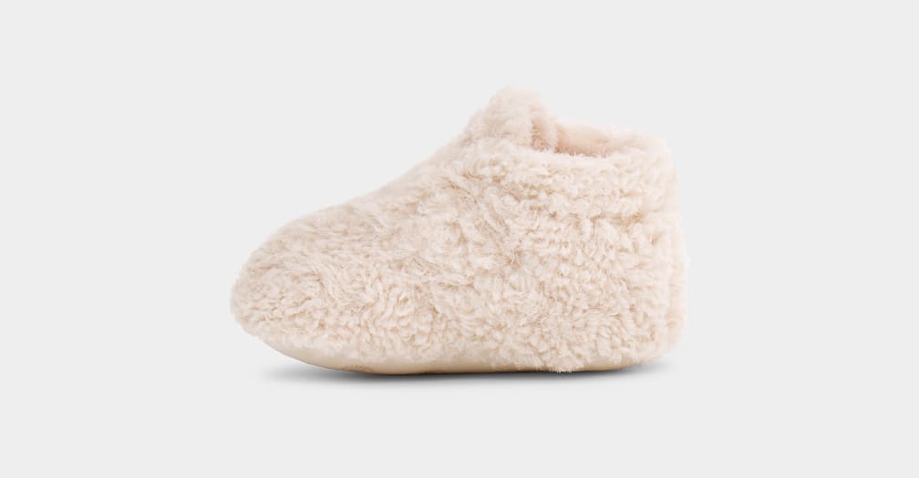 Beige Ugg Bixbee Kids' Boots | 613285-ACQ