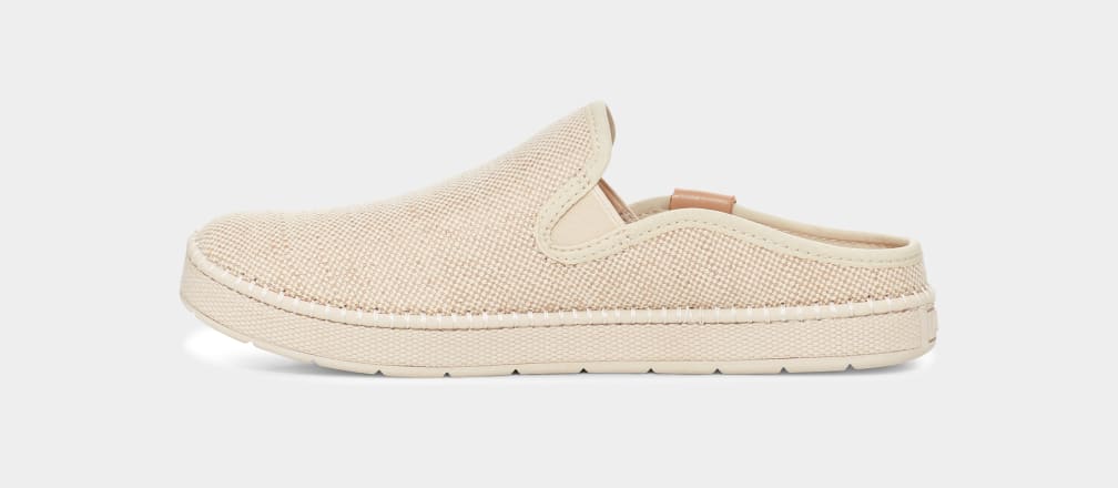 Beige Ugg Delu Women Moccasins | 152793-FLU