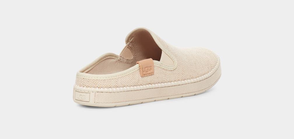 Beige Ugg Delu Women Moccasins | 152793-FLU