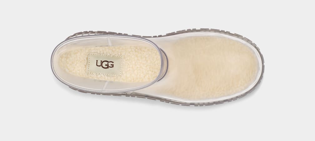 Beige Ugg Drizlita Clear Women Boots | 340268-IMX