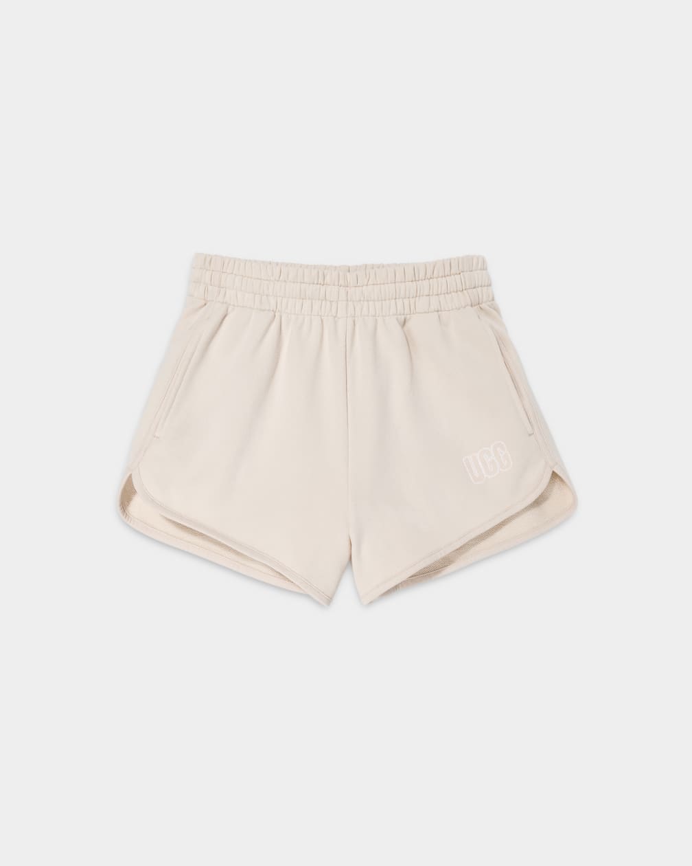 Beige Ugg Elliana Women Shorts | 374906-BSN