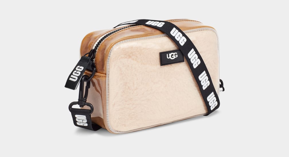 Beige Ugg Janey II Clear Women Bags | 063791-VQR