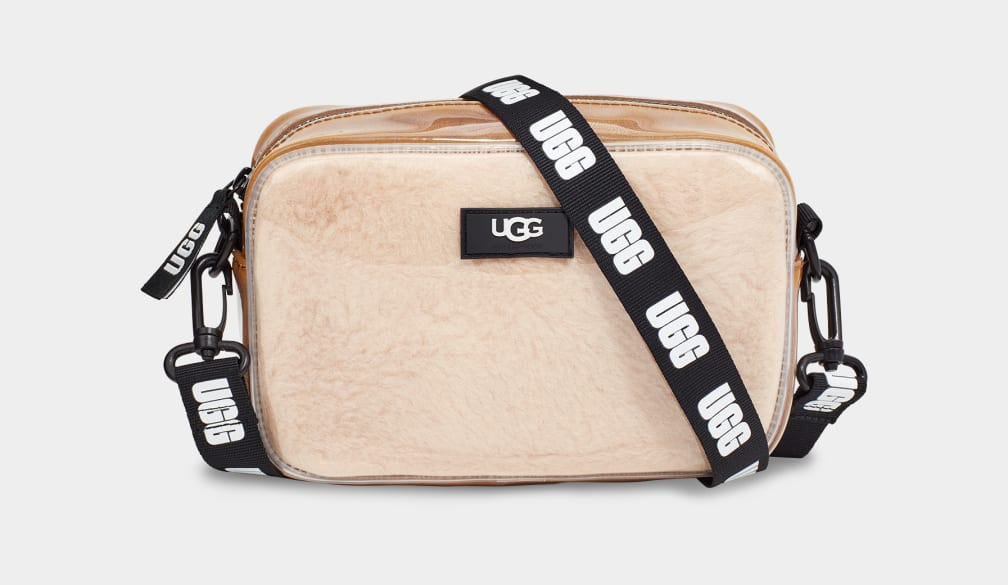 Beige Ugg Janey II Clear Women Bags | 063791-VQR