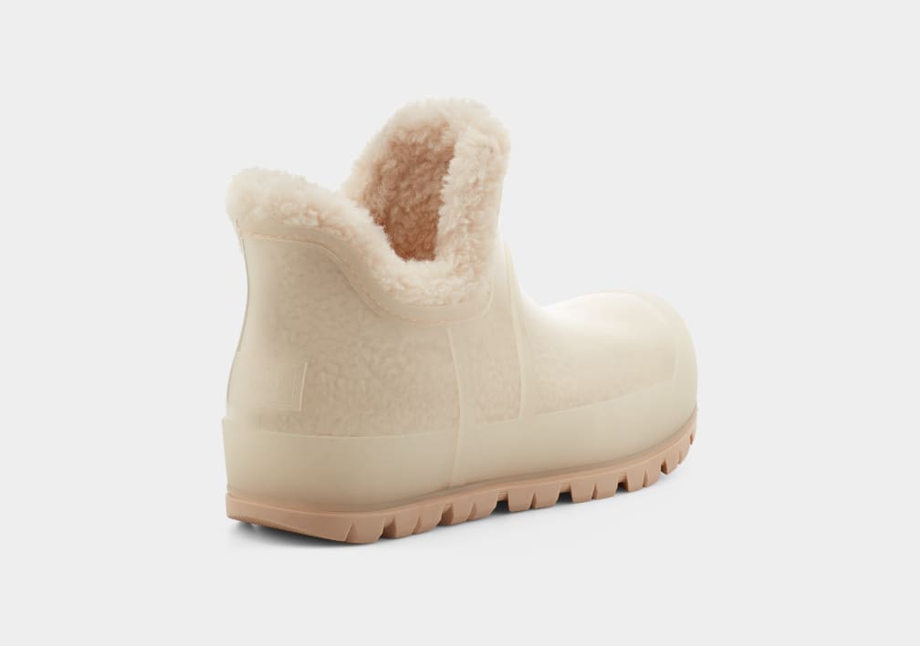 Beige Ugg Raincloud Clear Women Boots | 329516-JBA