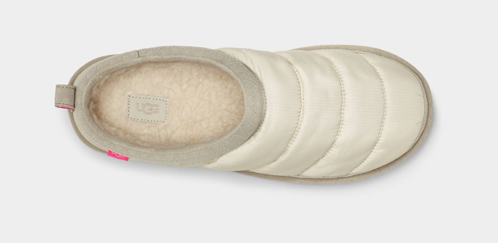 Beige Ugg Tasman LTA Men Slippers | 685971-FCX