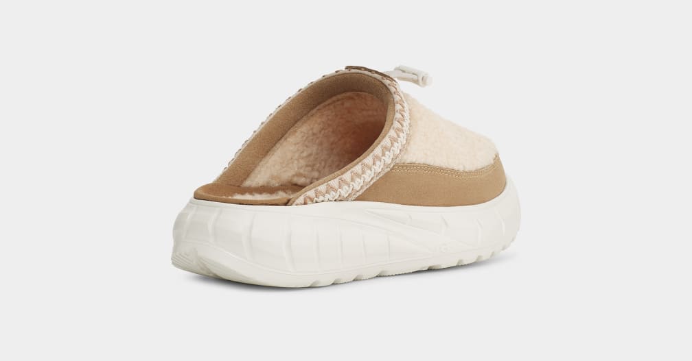 Beige Ugg Westsider Hybrid Women Moccasins | 402189-BFC