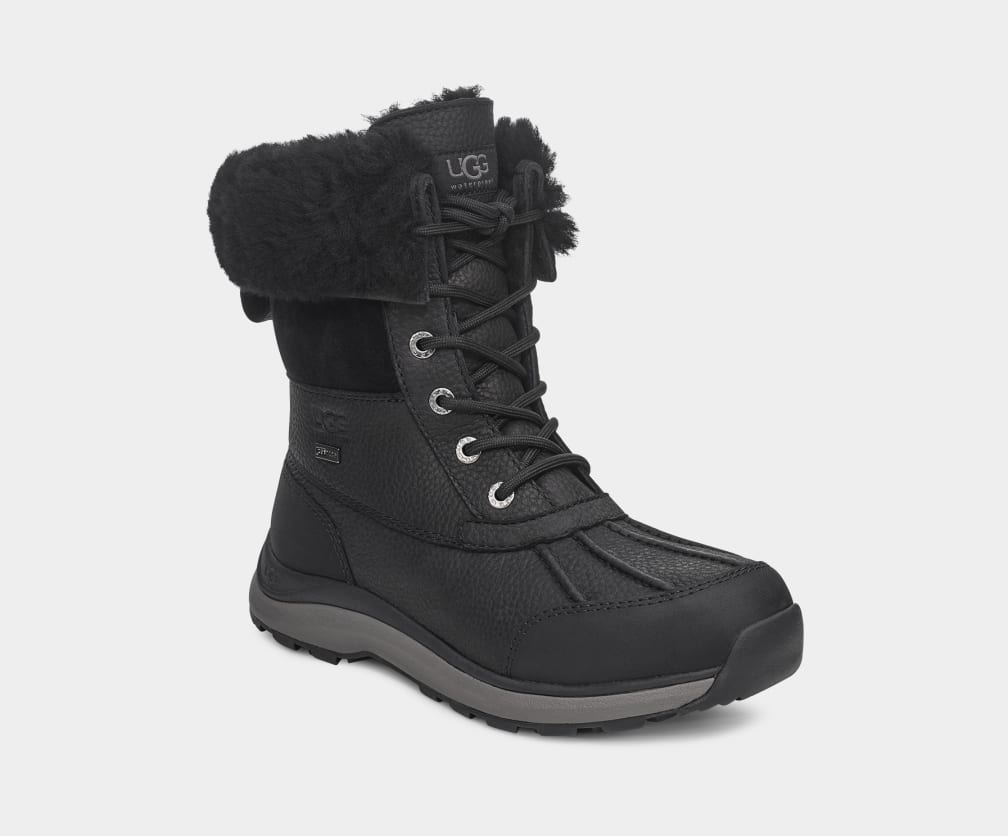 Black Ugg Adirondack III Women Boots | 185769-JQM