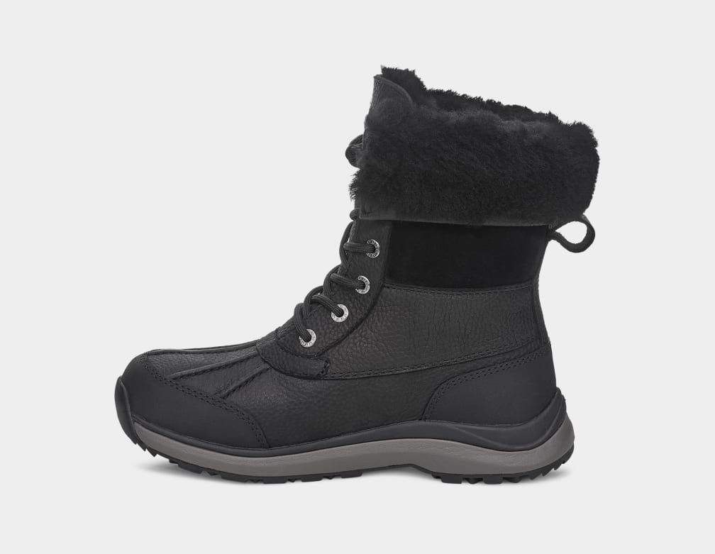 Black Ugg Adirondack III Women Boots | 185769-JQM