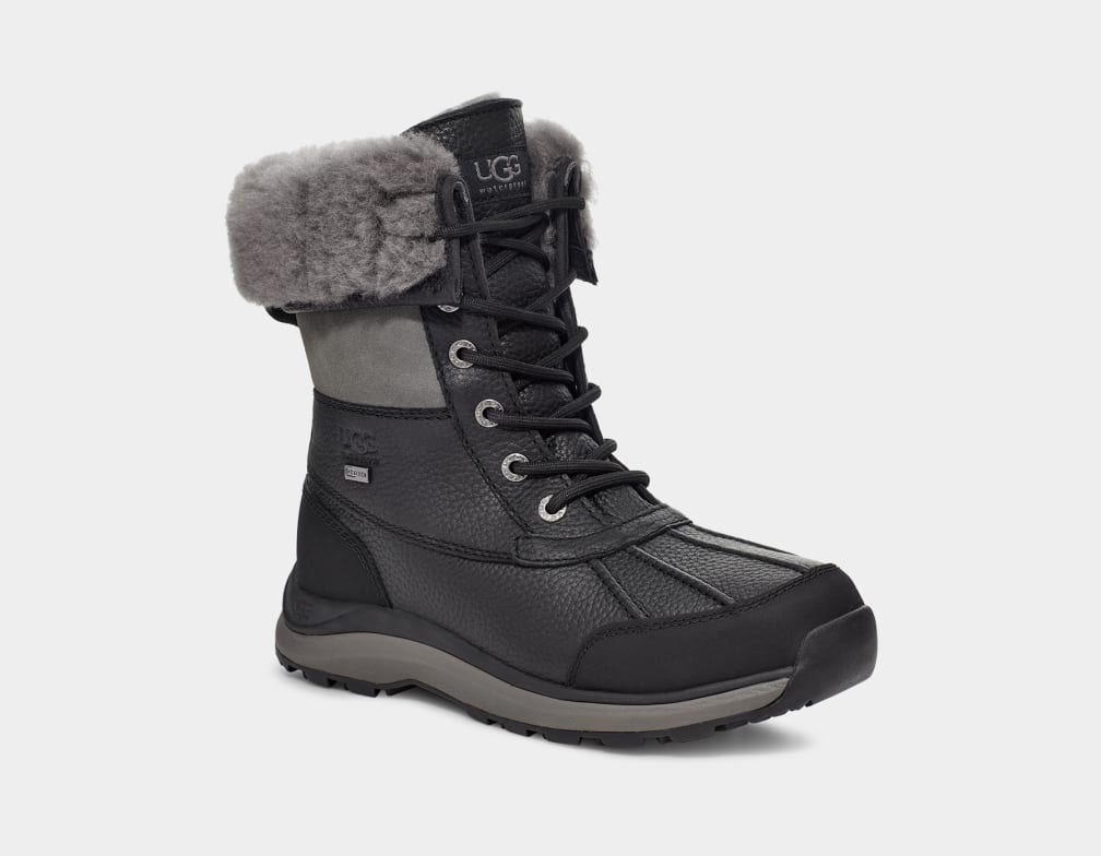 Black Ugg Adirondack III Women Boots | 967013-IMG