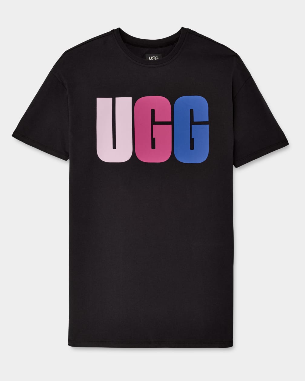 Black Ugg Alayah Logo T-Shirt Women Dress | 690327-LIQ