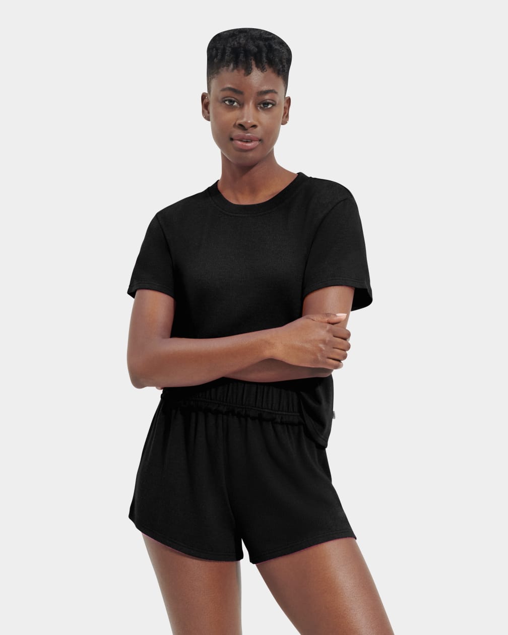 Black Ugg Aniyah Set Women Sleepwear | 203578-UBM