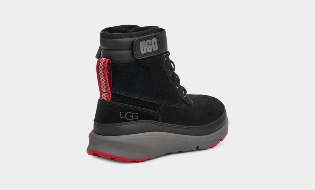 Black Ugg Arren Weather Kids' Boots | 827061-IJY