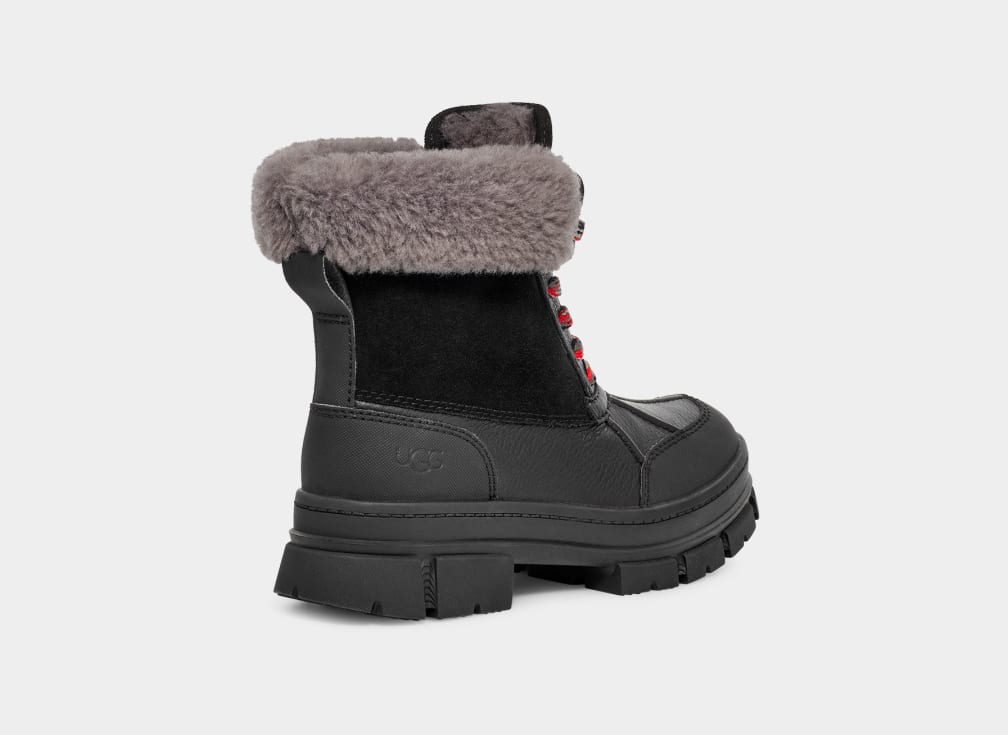 Black Ugg Ashton Addie Women Boots | 480761-OGB