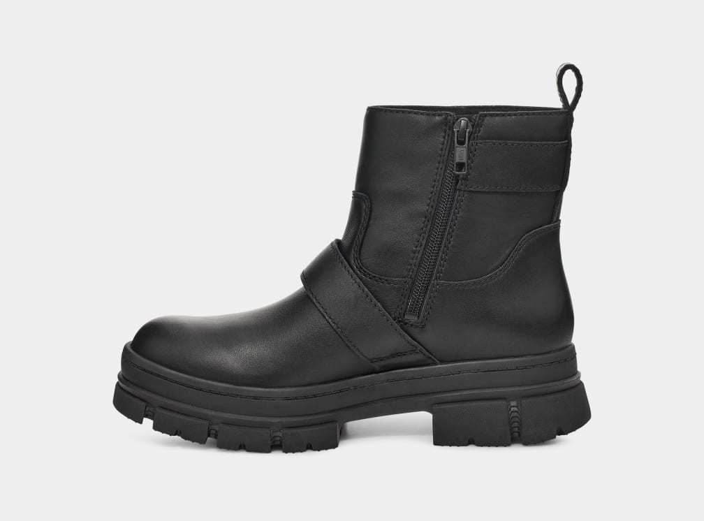 Black Ugg Ashton Women Boots | 756231-JQD