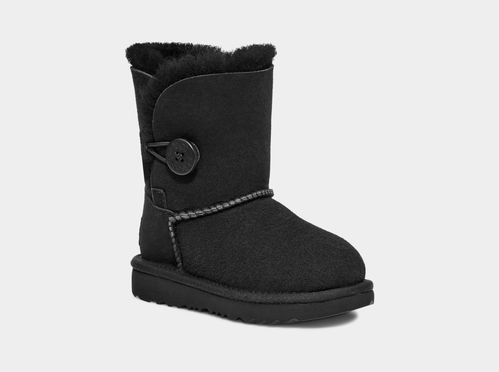 Black Ugg Bailey Button II Kids' Boots | 540839-SCM