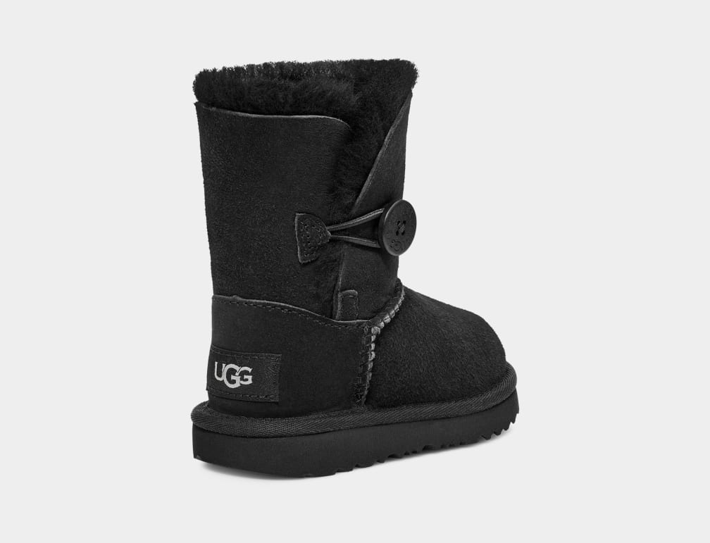 Black Ugg Bailey Button II Kids' Boots | 540839-SCM