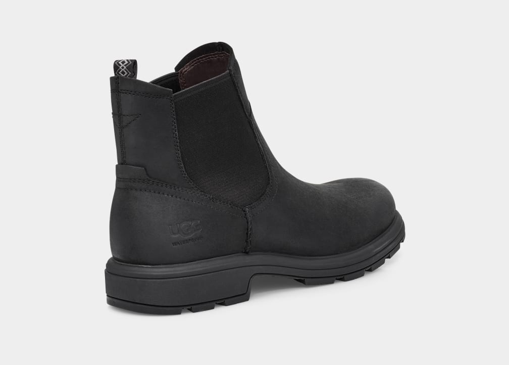 Black Ugg Biltmore Men Chelsea Boots | 798402-TXF