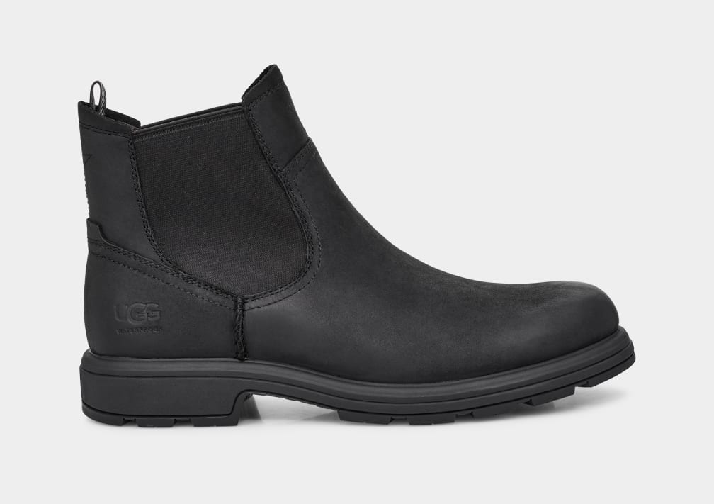 Black Ugg Biltmore Men Chelsea Boots | 798402-TXF