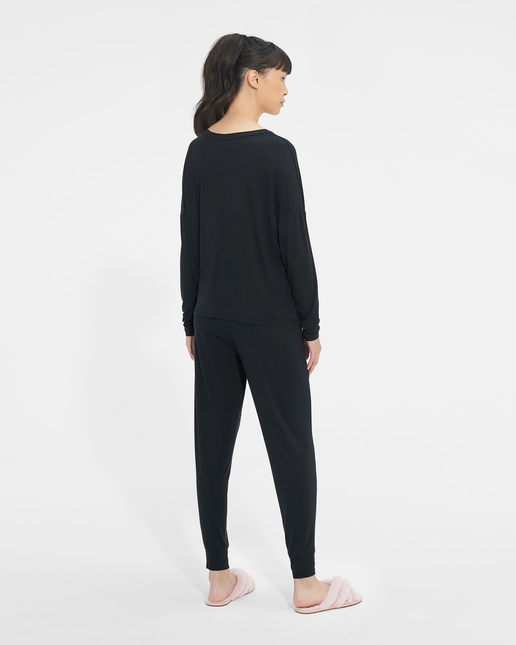 Black Ugg Birgit Set II Women Sleepwear | 394157-VFA