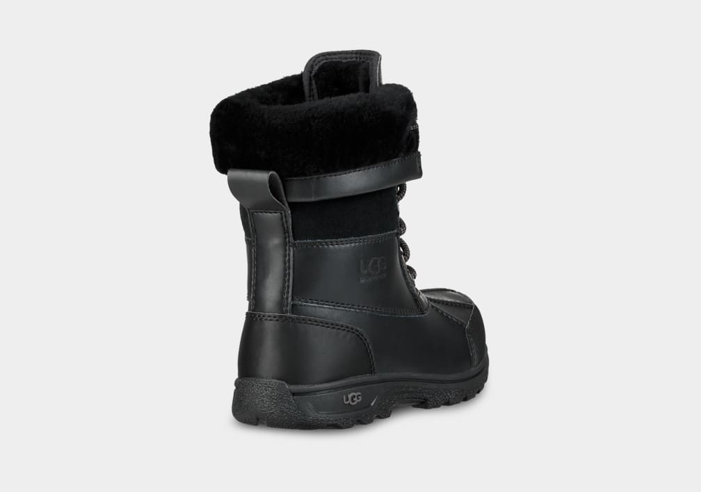 Black Ugg Butte II CWR Kids' Boots | 834572-QAK