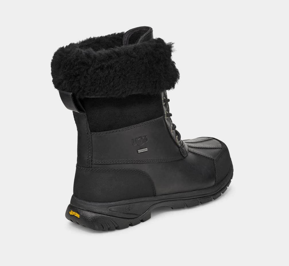 Black Ugg Butte Men Boots | 328164-UIN