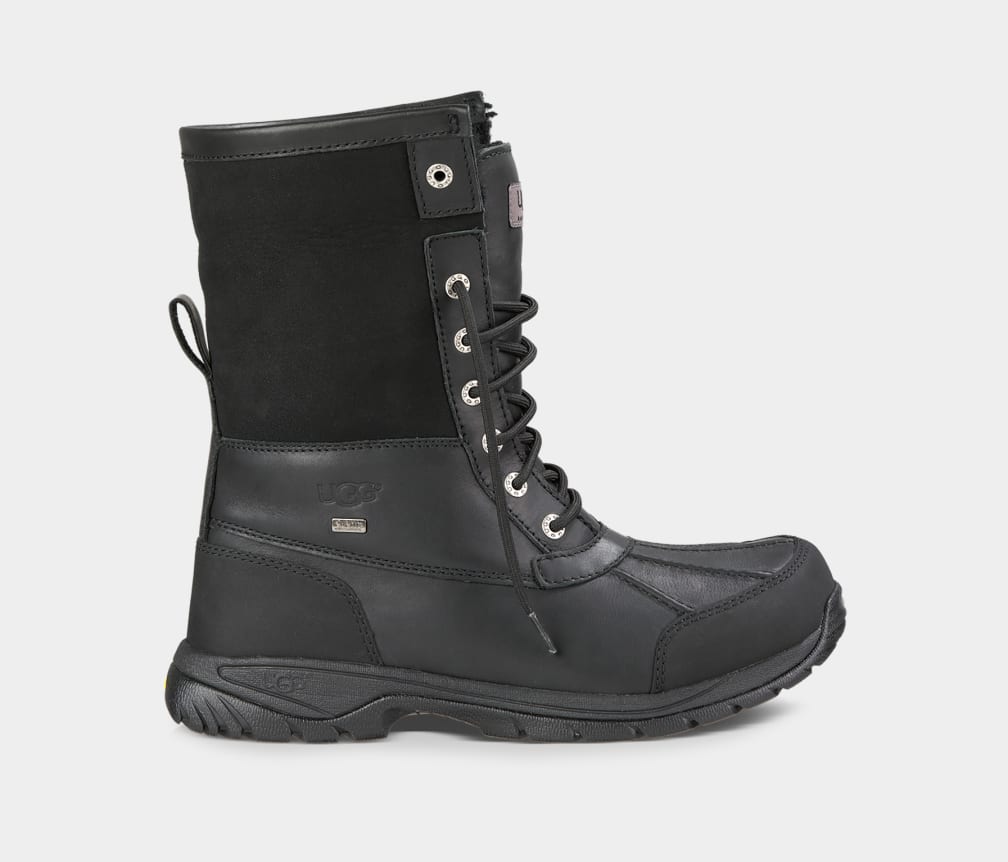 Black Ugg Butte Men Boots | 328164-UIN