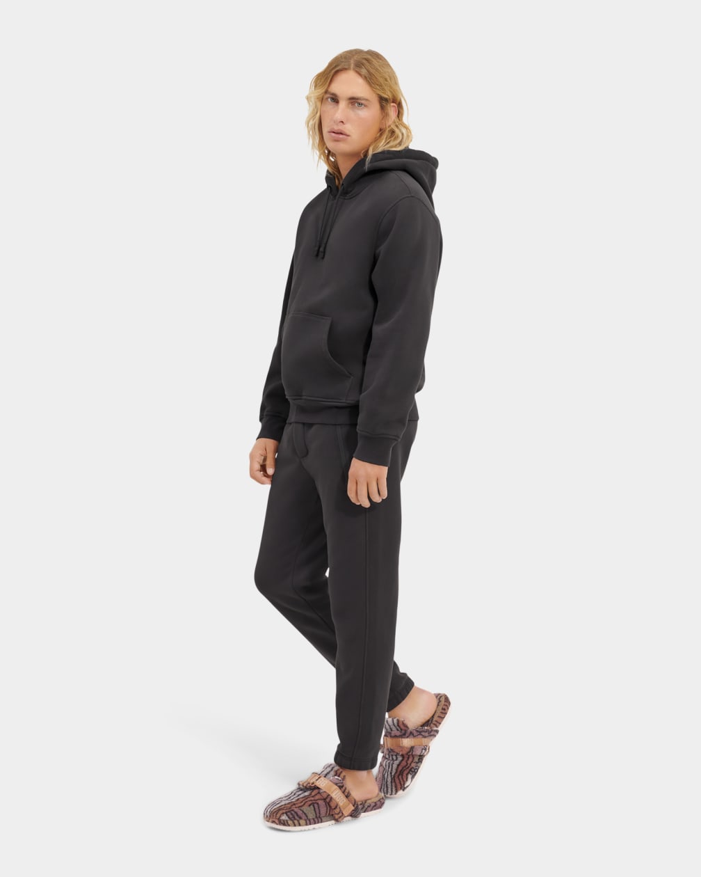 Black Ugg Charles Men Hoodie | 341569-PFN