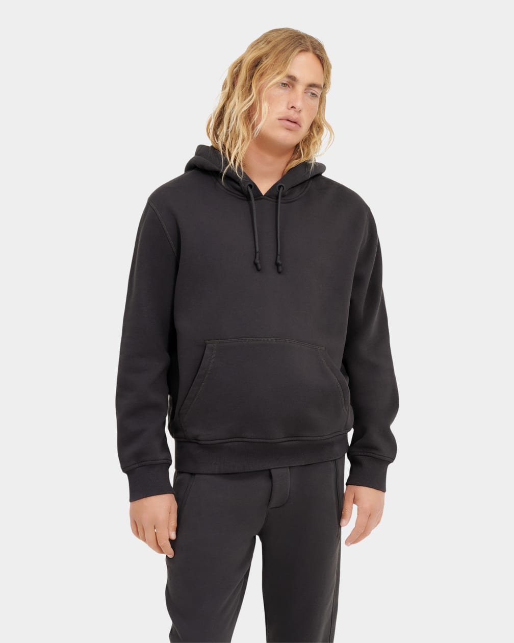 Black Ugg Charles Men Hoodie | 341569-PFN