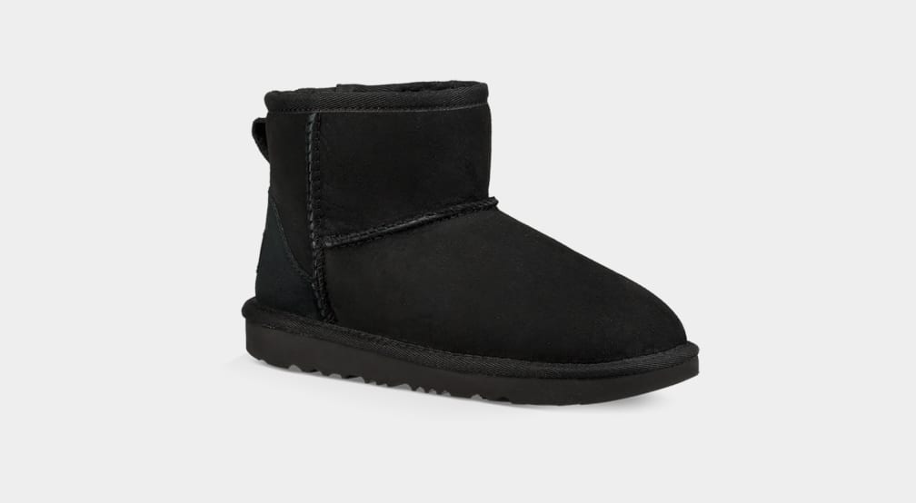 Black Ugg Classic II Mini Kids' Boots | 735429-PWF