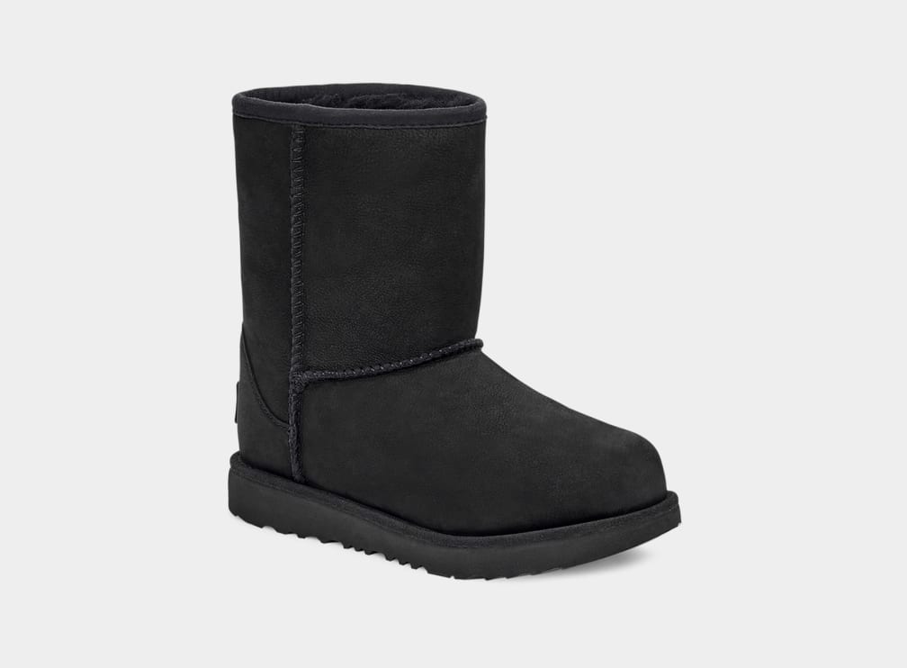 Black Ugg Classic II Weather Kids' Boots | 043968-BOL