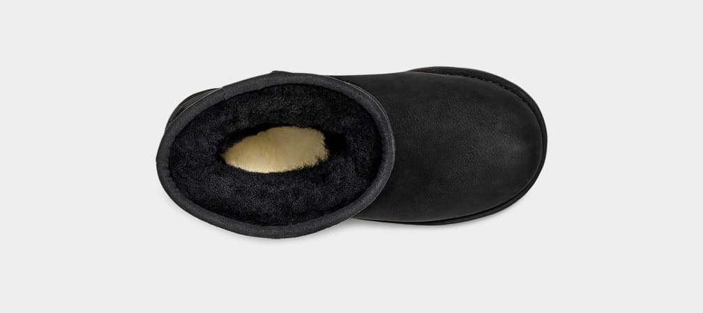 Black Ugg Classic II Weather Kids' Boots | 043968-BOL