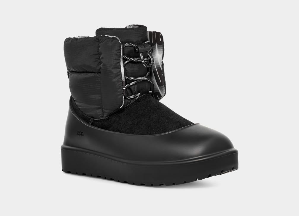 Black Ugg Classic Maxi Toggle Women Boots | 312648-FIR