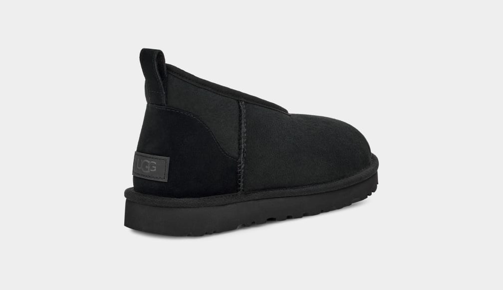 Black Ugg Classic Micro Mini Women Boots | 276081-KZF