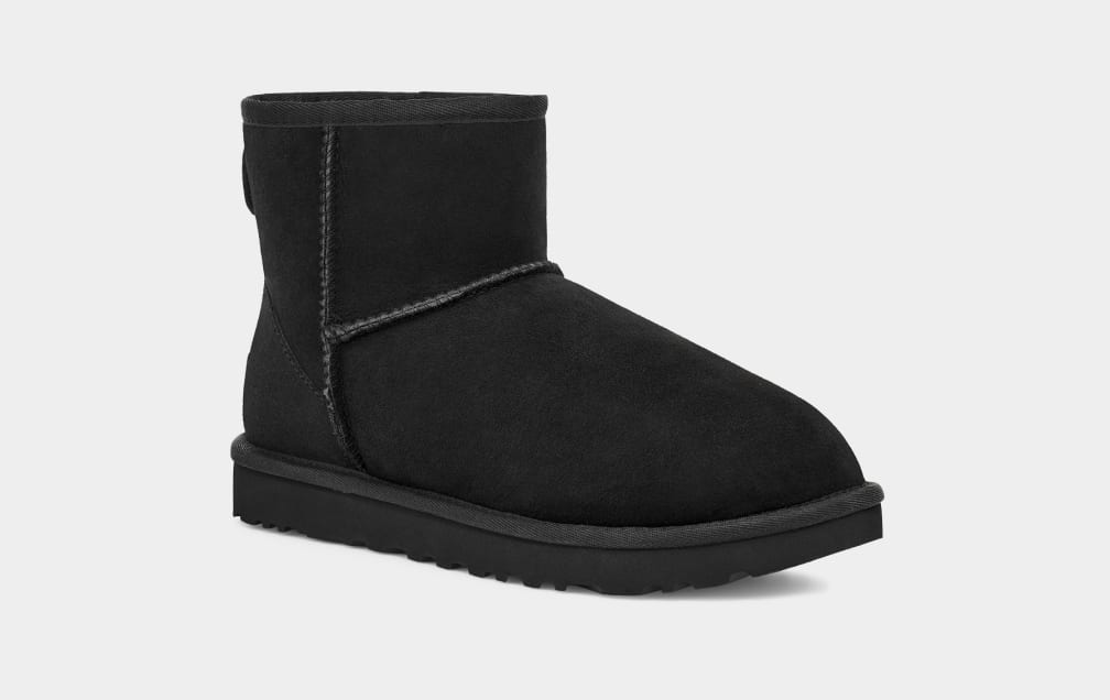 Black Ugg Classic Mini II Women Boots | 941820-USN