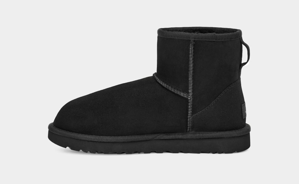 Black Ugg Classic Mini II Women Boots | 941820-USN