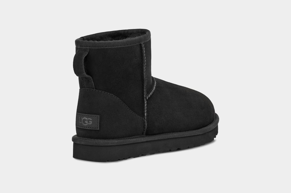 Black Ugg Classic Mini II Women Boots | 941820-USN